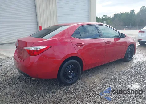 2016 Toyota Corolla Le z USA, uszkodzony, nr VIN 2T1BURHE6GC660691